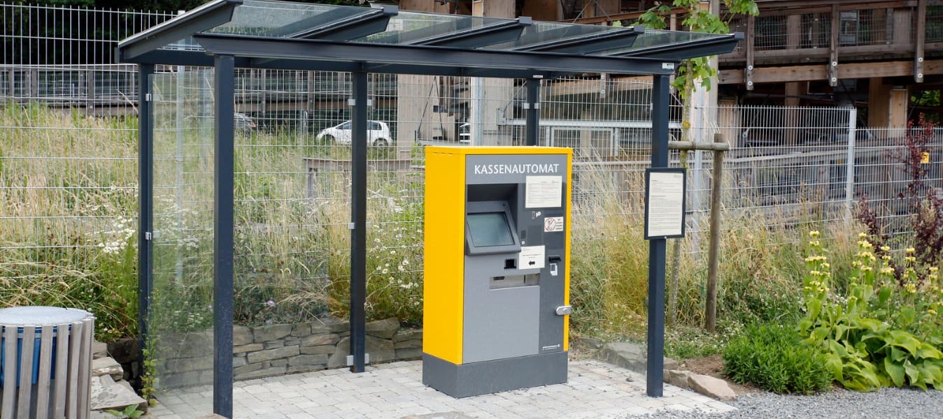betaalautomaat overkapping