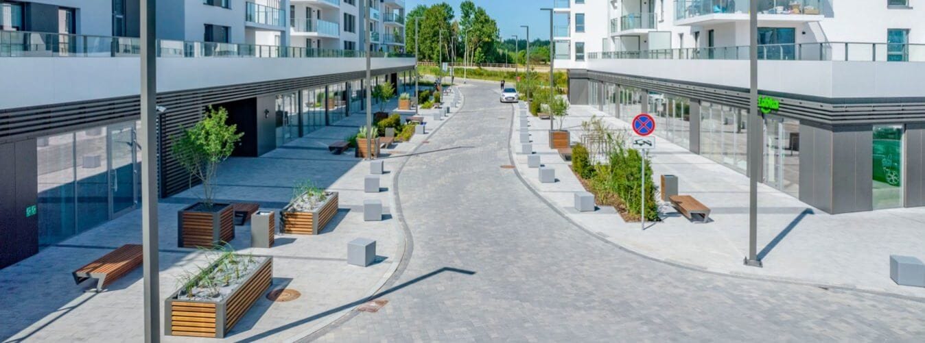 plantenbak voor de openbare ruimte