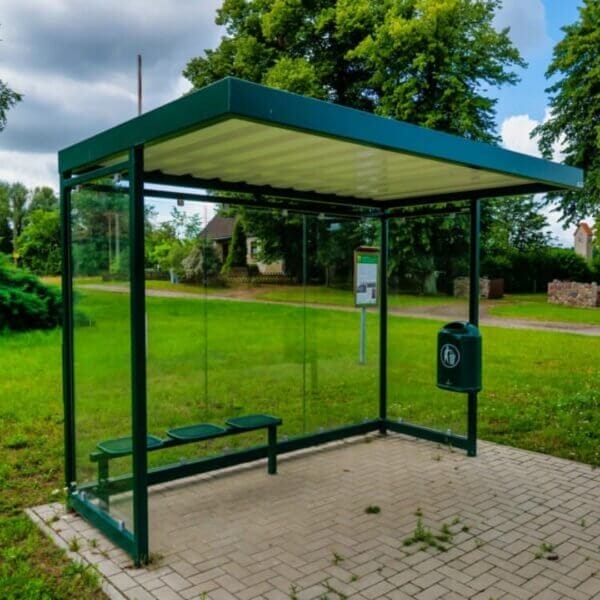 busabri-keulen-k3aa-groen-zeefdruk-afvalbak Bushok kopen in ral-kleur naar keuze