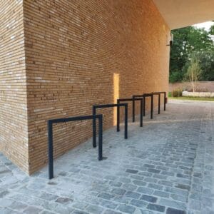 Fietsaanleunbeugel Sevilla zwart