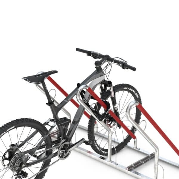 Enkelzijdige mountainbike en fatbike fietsenrek kopen Fietsenrek 0500 xbf enkelzijdig direct online aanschaffen