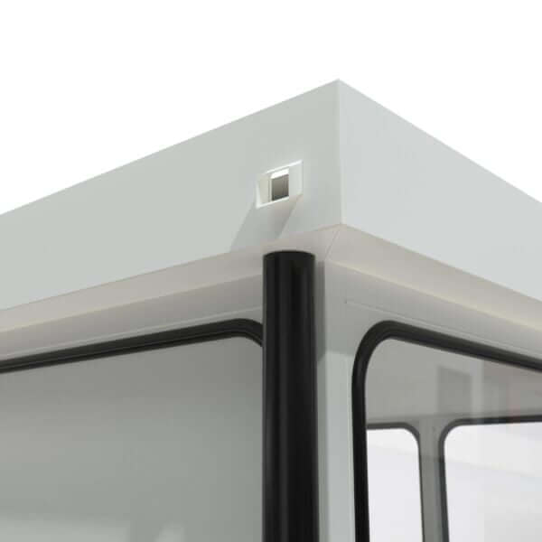 Stevige kantoorunit met afvoerbuis Modulaire kantoorunit met waterafvoer