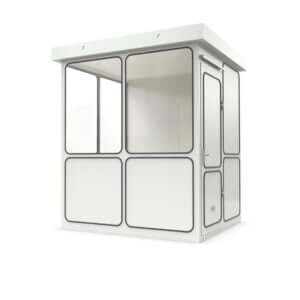 Kant-en-klare kantoorunit 2x2 meter van Umfeldt