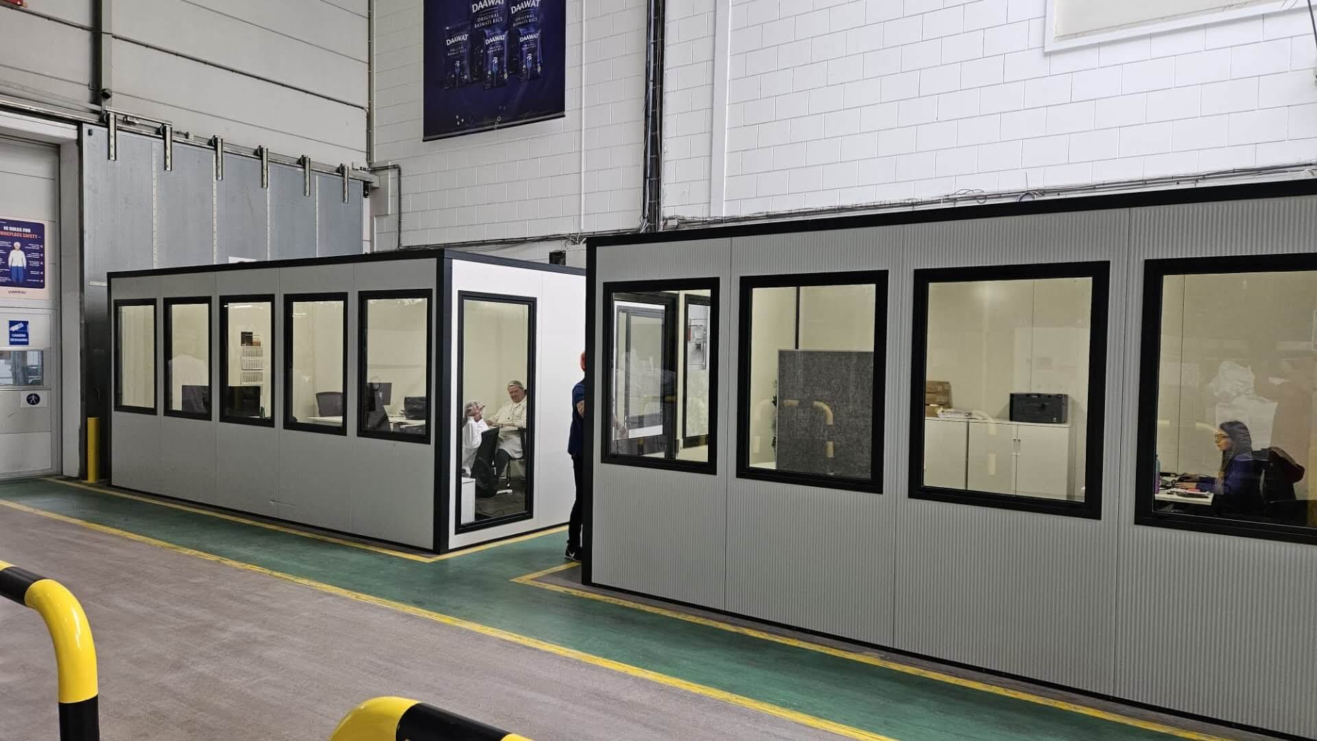 Zelfbouw kantoorunit aanschaffen? Kantoorunit Smart voor binnen type 14C