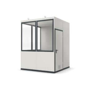 Modulaire portiersloge te bestellen voor binnen en buiten gebruik