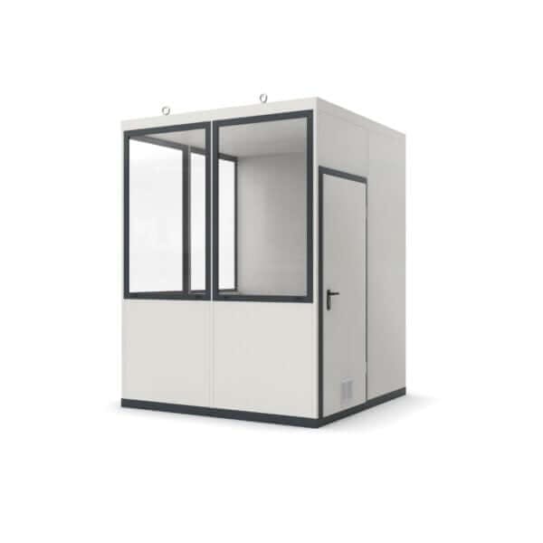 Modulaire portiersloge te bestellen voor binnen en buiten gebruik