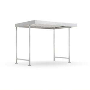 Verzinkte fietsoverkapping van 3x2 meter