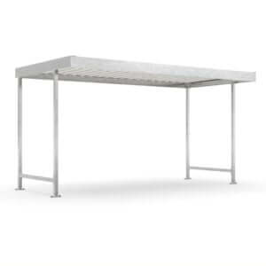 Fietsberging voor 12 fietsen, rookhok, rookabri, buitenopslag van goederen.