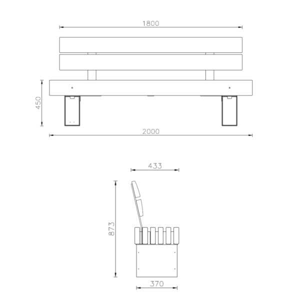 Tekening Porto Lineair