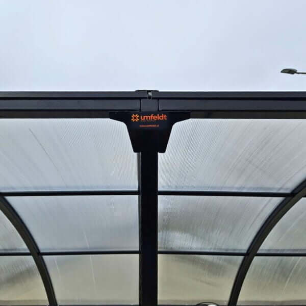 Stalen fietsoverkapping Marne Fiets overkappingen van het merk Umfeldt