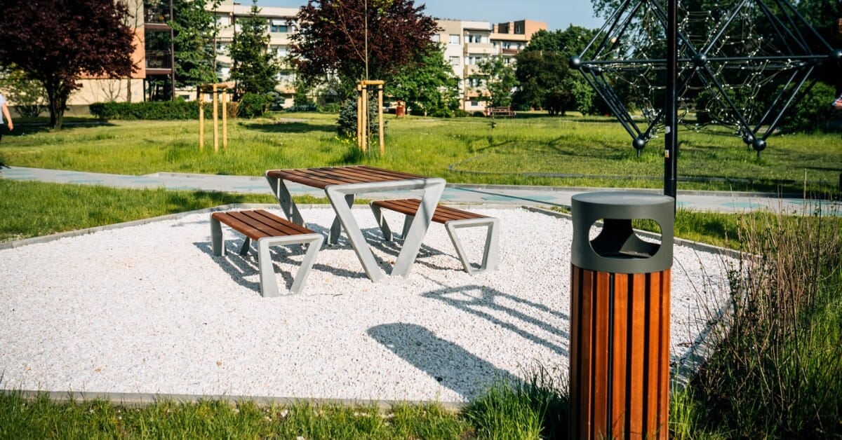 Picknickset Bevel Fortis aanschaffen openbare ruimte